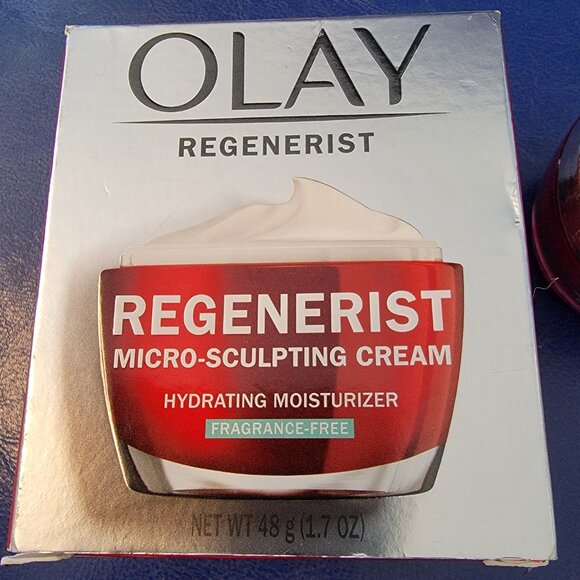 Olay Regenerist Micro-Sculpting Cream Moisturizer Fragrance-Free 48g(1.7OZ) NIB - Picture 3 of 10